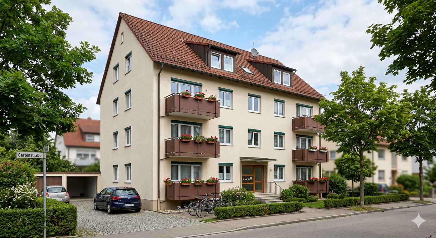 Mehrfamilienhaus im Raum Stuttgart Esslingen, DPN kauft ihre Immobilie für Mieter
